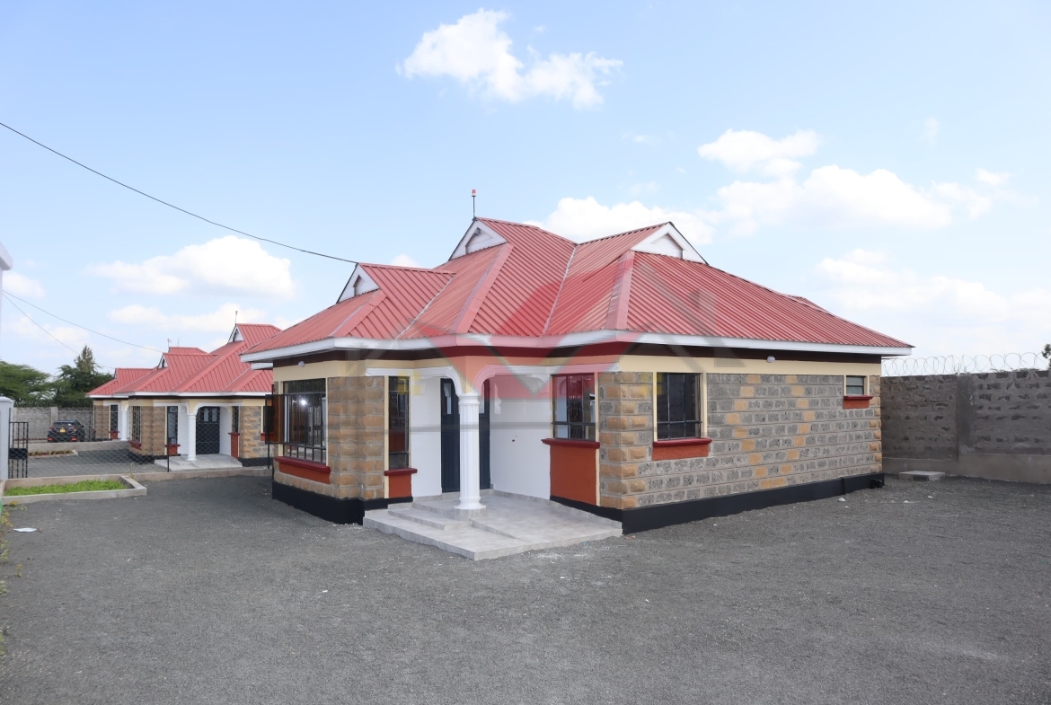 🌟 Stunning 3-Bedroom Bungalow for Sale in Acacia, Kitengela’s Most Desired Area 🌟 Looking for the perfect home in one of Kitengela’s fastest-growing areas? Welcome to this 3-bedroom bungalow, located in Acacia, just 800 meters off the tarmac, in a secure and serene gated community. Whether you’re a local buyer or part of the diaspora looking to invest, this property offers the ideal mix of modern living, convenience, and investment potential. At just KES 6.5M, this property gives you great value in an area experiencing rapid growth and high demand. 🏡 📍 Contact us today: Call or WhatsApp at 0732675057 to book your viewing! ### Key Features of the Home: - 3 Bedrooms, 2 Ensuite: Spacious rooms, perfect for families, with two bedrooms offering privacy and ensuite bathrooms. - Open-Plan Lounge & Dining: An expansive living space ideal for hosting family and friends. - Modern Kitchen Design: Featuring high-quality granite countertops, fitted cabinets, and a pantry for all your storage needs. - Spacious Bedrooms with Wardrobes: Ample closet space to meet your storage requirements. - Laundry Area: Convenient space for washing and laundry tasks. - Generous Parking: Room for up to 4 vehicles—a rare find in this price range. - Private Garden Area: Perfect for outdoor relaxation, family gatherings, or even gardening hobbies. ### Why Acacia, Kitengela? Living in Acacia means enjoying peace and security in a gated community while still being within close proximity to key amenities like schools, shopping centers, and health facilities. This area offers a reliable water supply, excellent road networks, and 24/7 security, making it a great place for families and professionals alike. Plus, Acacia’s rapid development makes this property a fantastic investment opportunity for those looking to grow their wealth in Kenya’s booming real estate market. ### Investment Benefits: - Freehold Title Deed: Full ownership of your property. - Prime Location: Easy access to Nairobi and surrounding areas. - Rising Property Values: Kitengela’s real estate market is on the rise, meaning your investment will appreciate over time. Don’t miss out on this incredible opportunity to own a modern bungalow in one of Kitengela’s most sought-after areas. 🏠 📞 Call or WhatsApp us now at 0732675057 to learn more or to schedule a tour of this beautiful home. --- #KitengelaHomes #BungalowForSale #KenyaRealEstate #AcaciaLiving #AffordableLuxury #RealEstateInvestment #KenyaHomes #GatedCommunityLife #DreamHomeKenya #DiasporaInvestments #NairobiProperty #HomeSweetHome #LuxuryOnABudget #FYP #ForYouPage #GrandVenturesProperties