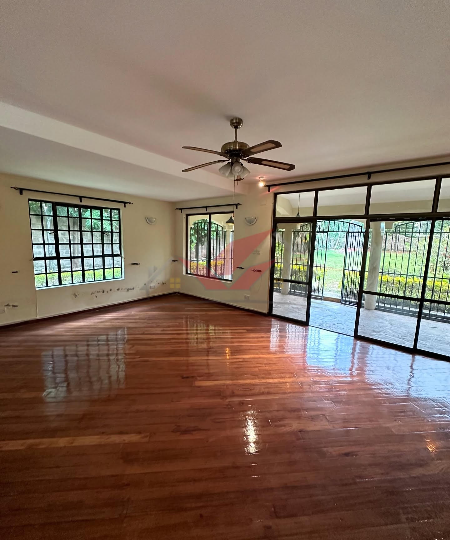 ## For Rent: Elegant 4-Bedroom Home on ½ Acre in Karen -- Kshs. 350,000 per Month Prime Location: Near Hillcrest School, Karen, Nairobi Call/WhatsApp: [0732675057](https://wa.me/254732675057) Looking to rent a serene, spacious, and luxurious family home in the heart of Karen? Discover this newly renovated 4-bedroom house sitting on ½ an acre in one of Nairobi's most desirable residential addresses --- ideal for families, expatriates, or diplomats seeking peace, privacy, and accessibility. ### Key Features Include: ️ Spacious sunken living room with fireplace and large windows allowing in natural light ️ Open plan kitchen with an island breakfast area, modern fittings, and plenty of cabinetry ️ Separate dining area with an integrated bar area, perfect for hosting ️ Master ensuite with a walk-in closet, Jacuzzi tub, and double vanity ️ Study/office room for remote work or reading space ️ Laundry area + lockable garage + carport ️ Wooden flooring for a cozy, warm finish ️ Perimeter wall, manicured garden, and DSQ for two The property boasts mature trees, a lush lawn ideal for outdoor relaxation or play, and is in close proximity to key amenities including The Hub Karen, Hillcrest Schools, Brookhouse, malls, hospitals, and major access roads. ### Perfect for: - Families looking for a secure gated lifestyle - Executives seeking a tranquil home near nature - Relocations from abroad or local upgraders - Pet-friendly & kid-friendly environment ### Monthly Rent: Kshs. 350,000 Lease Terms: Minimum 1 year Deposit required Book a viewing today! Call or WhatsApp Karen Hardy-Ndovu on [0732 675057](https://wa.me/254732675057) Don't miss the opportunity to live in one of Karen's most sought-after addresses! #KarenHomesForRent #LuxuryLivingNairobi #ExpatHousingNairobi #FamilyFriendlyHomes #KarenEstate #4BedroomHouseNairobi #HouseToLetKaren #RealEstateKenya #HillcrestKaren #NairobiPropertyRental #GatedLiving #SpaciousHomesKenya #KarenHouseRentals #DSQIncluded #HalfAcreLiving #JacuzziLiving #ModernKenyaHomes