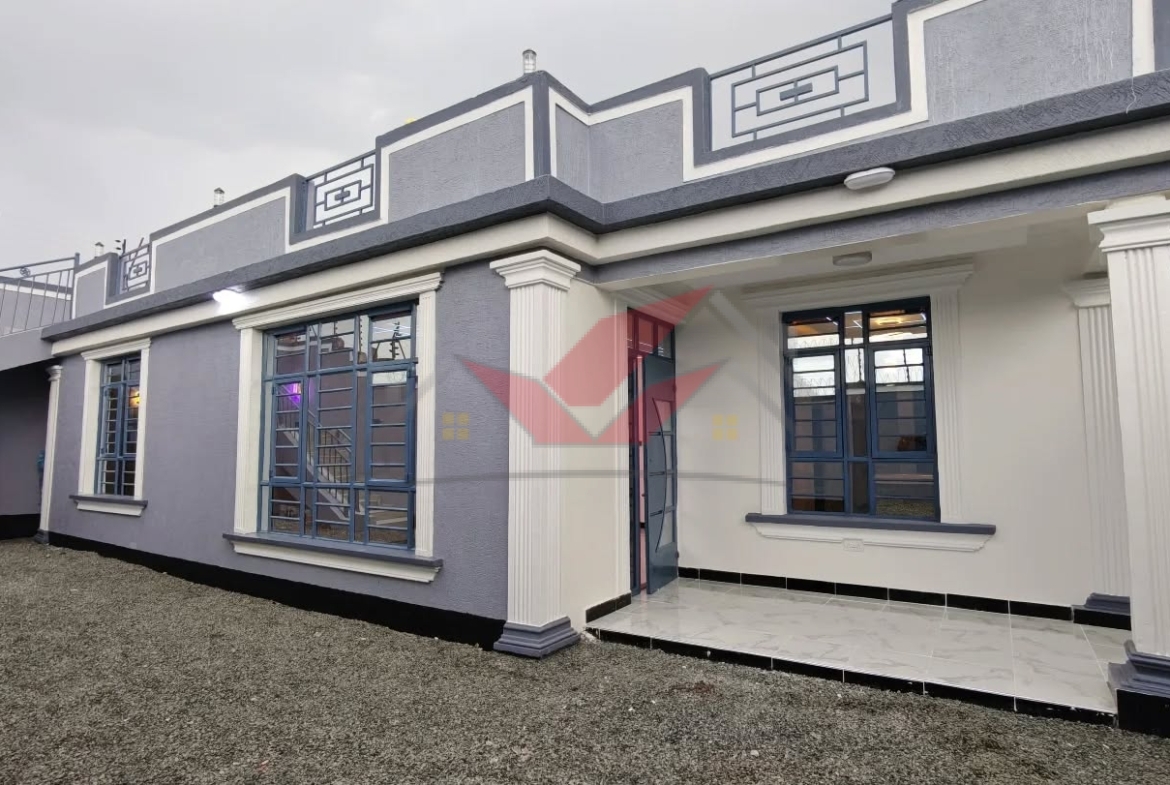 ## 🏡 Modern 3-Bedroom All-En-suite Bungalow for Sale in Ruiru Matangi | KES 8M | Accessible Roof Terrace Experience modern suburban living in this beautiful 3-bedroom all-en-suite bungalow for sale in Ruiru Matangi, just 8 minutes from Thika Superhighway. Perfectly positioned for convenience and tranquility, this home offers comfort, security, and long-term investment value — all within one of Kiambu County’s fastest-growing neighborhoods. ### ✨ Property Highlights * 🛏 3 Bedrooms – All En-suite with elegant finishes and ample lighting * 🚻 Two Common Toilets (Indoor & Outdoor) for added convenience * 🏠 Standalone Home in a Gated Court – ensuring privacy and security * 📐 Spacious 40x60 Plot (Freehold Title) – ready for transfer * 🧱 Modern Finishes including gypsum ceilings, open-plan kitchen, and stylish tiling * 🌆 Accessible Roof Terrace with a staircase at the front — perfect for outdoor relaxation or future expansion * 🚗 Parking Space for Two Cars within your private compound ### 📍 Location & Accessibility Situated in Ruiru Matangi, this home is a few meters from Matangi AP Police Post and only 8 minutes from Kimbo Stage. Its location offers easy connectivity to Nairobi CBD and nearby business centers, whether driving or using public transport. You’ll also enjoy close proximity to schools, shops, health facilities, and churches, making it a perfect family residence. ### 💰 Pricing & Payment Options * KES 8M * 💵 Cash Purchase * 🏦 Mortgage / Bank Financing Accepted * 📆 Flexible Installments – Up to 3 Months With its modern design, quality construction, and strategic location, this Ruiru Matangi bungalow is ideal for first-time homeowners, young families, or diaspora investors seeking affordable yet elegant housing near Nairobi. 📞 Call or WhatsApp: [0732 675057](https://wa.me/254732675057) 📍 Location: Ruiru Matangi 💰 Price: KES 8M Ruiru homes for sale, bungalow for sale in Ruiru, affordable homes Kenya, Matangi property for sale, 3 bedroom house Ruiru, Kiambu real estate, Nairobi affordable housing, modern homes Kenya, Ruiru Matangi bungalow, buy house near Thika Road #RuiruHomesForSale #MatangiRuiru #AffordableHomesKenya #BungalowForSale #KiambuRealEstate #ModernHomesKenya #InvestInKenya #KenyaPropertyMarket #DiasporaInvestmentsKenya #NairobiHomes #RealEstateKenya #DreamHomeKenya #ThikaRoadHomes #PropertyInvestmentKenya #RuiruLiving #KenyaRealEstate