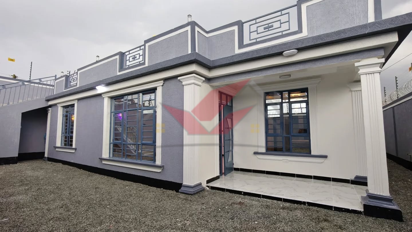 ## 🏡 Modern 3-Bedroom All-En-suite Bungalow for Sale in Ruiru Matangi | KES 8M | Accessible Roof Terrace Experience modern suburban living in this beautiful 3-bedroom all-en-suite bungalow for sale in Ruiru Matangi, just 8 minutes from Thika Superhighway. Perfectly positioned for convenience and tranquility, this home offers comfort, security, and long-term investment value — all within one of Kiambu County’s fastest-growing neighborhoods. ### ✨ Property Highlights * 🛏 3 Bedrooms – All En-suite with elegant finishes and ample lighting * 🚻 Two Common Toilets (Indoor & Outdoor) for added convenience * 🏠 Standalone Home in a Gated Court – ensuring privacy and security * 📐 Spacious 40x60 Plot (Freehold Title) – ready for transfer * 🧱 Modern Finishes including gypsum ceilings, open-plan kitchen, and stylish tiling * 🌆 Accessible Roof Terrace with a staircase at the front — perfect for outdoor relaxation or future expansion * 🚗 Parking Space for Two Cars within your private compound ### 📍 Location & Accessibility Situated in Ruiru Matangi, this home is a few meters from Matangi AP Police Post and only 8 minutes from Kimbo Stage. Its location offers easy connectivity to Nairobi CBD and nearby business centers, whether driving or using public transport. You’ll also enjoy close proximity to schools, shops, health facilities, and churches, making it a perfect family residence. ### 💰 Pricing & Payment Options * KES 8M * 💵 Cash Purchase * 🏦 Mortgage / Bank Financing Accepted * 📆 Flexible Installments – Up to 3 Months With its modern design, quality construction, and strategic location, this Ruiru Matangi bungalow is ideal for first-time homeowners, young families, or diaspora investors seeking affordable yet elegant housing near Nairobi. 📞 Call or WhatsApp: [0732 675057](https://wa.me/254732675057) 📍 Location: Ruiru Matangi 💰 Price: KES 8M Ruiru homes for sale, bungalow for sale in Ruiru, affordable homes Kenya, Matangi property for sale, 3 bedroom house Ruiru, Kiambu real estate, Nairobi affordable housing, modern homes Kenya, Ruiru Matangi bungalow, buy house near Thika Road #RuiruHomesForSale #MatangiRuiru #AffordableHomesKenya #BungalowForSale #KiambuRealEstate #ModernHomesKenya #InvestInKenya #KenyaPropertyMarket #DiasporaInvestmentsKenya #NairobiHomes #RealEstateKenya #DreamHomeKenya #ThikaRoadHomes #PropertyInvestmentKenya #RuiruLiving #KenyaRealEstate