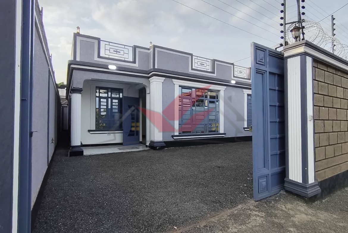 ## 🏡 Modern 3-Bedroom All-En-suite Bungalow for Sale in Ruiru Matangi | KES 8M | Accessible Roof Terrace Experience modern suburban living in this beautiful 3-bedroom all-en-suite bungalow for sale in Ruiru Matangi, just 8 minutes from Thika Superhighway. Perfectly positioned for convenience and tranquility, this home offers comfort, security, and long-term investment value — all within one of Kiambu County’s fastest-growing neighborhoods. ### ✨ Property Highlights * 🛏 3 Bedrooms – All En-suite with elegant finishes and ample lighting * 🚻 Two Common Toilets (Indoor & Outdoor) for added convenience * 🏠 Standalone Home in a Gated Court – ensuring privacy and security * 📐 Spacious 40x60 Plot (Freehold Title) – ready for transfer * 🧱 Modern Finishes including gypsum ceilings, open-plan kitchen, and stylish tiling * 🌆 Accessible Roof Terrace with a staircase at the front — perfect for outdoor relaxation or future expansion * 🚗 Parking Space for Two Cars within your private compound ### 📍 Location & Accessibility Situated in Ruiru Matangi, this home is a few meters from Matangi AP Police Post and only 8 minutes from Kimbo Stage. Its location offers easy connectivity to Nairobi CBD and nearby business centers, whether driving or using public transport. You’ll also enjoy close proximity to schools, shops, health facilities, and churches, making it a perfect family residence. ### 💰 Pricing & Payment Options * KES 8M * 💵 Cash Purchase * 🏦 Mortgage / Bank Financing Accepted * 📆 Flexible Installments – Up to 3 Months With its modern design, quality construction, and strategic location, this Ruiru Matangi bungalow is ideal for first-time homeowners, young families, or diaspora investors seeking affordable yet elegant housing near Nairobi. 📞 Call or WhatsApp: [0732 675057](https://wa.me/254732675057) 📍 Location: Ruiru Matangi 💰 Price: KES 8M Ruiru homes for sale, bungalow for sale in Ruiru, affordable homes Kenya, Matangi property for sale, 3 bedroom house Ruiru, Kiambu real estate, Nairobi affordable housing, modern homes Kenya, Ruiru Matangi bungalow, buy house near Thika Road #RuiruHomesForSale #MatangiRuiru #AffordableHomesKenya #BungalowForSale #KiambuRealEstate #ModernHomesKenya #InvestInKenya #KenyaPropertyMarket #DiasporaInvestmentsKenya #NairobiHomes #RealEstateKenya #DreamHomeKenya #ThikaRoadHomes #PropertyInvestmentKenya #RuiruLiving #KenyaRealEstate