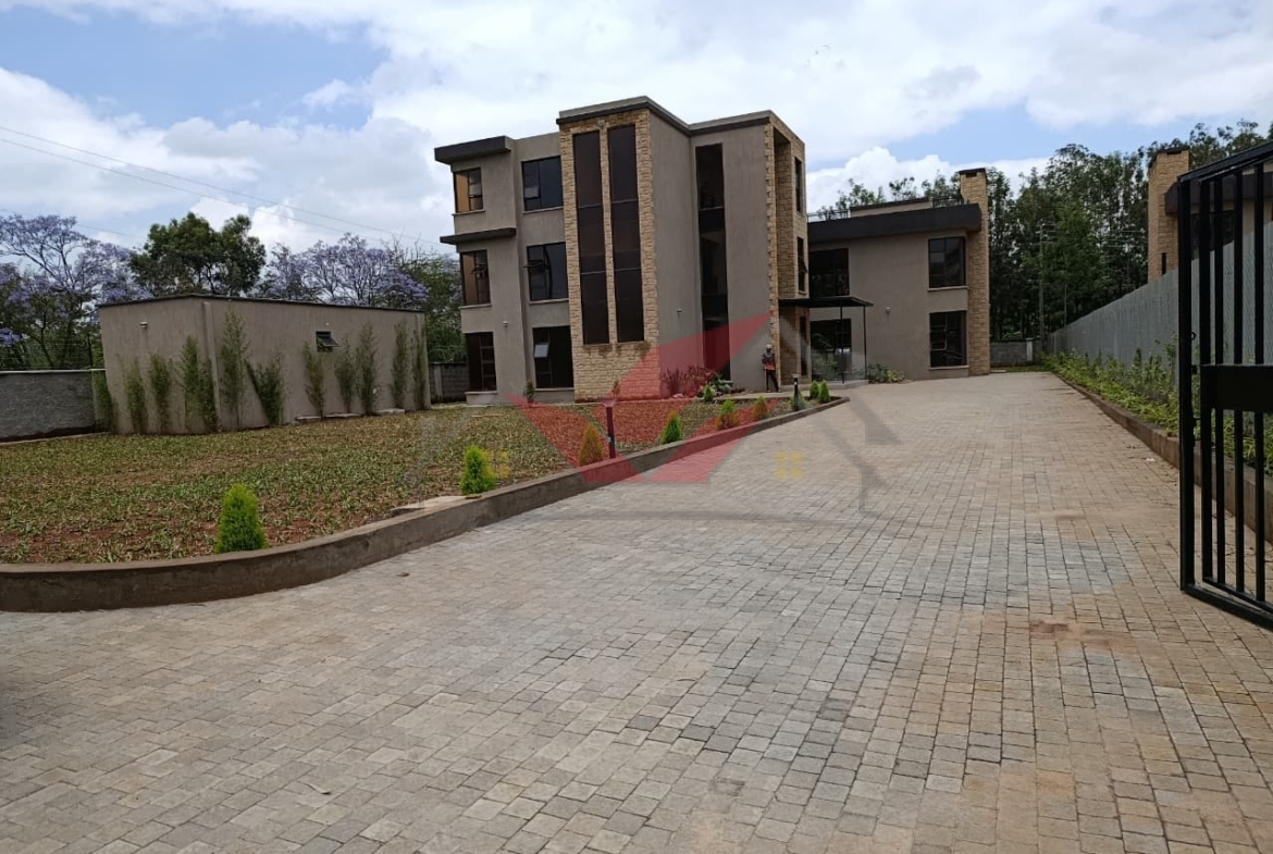 Modern 5-Bedroom Townhouse for Sale -- Hardy, Karen (Mukoma Road) Price: Ksh 125,000,000 Prime Half-Acre Property Gated Community of 3 Units Private Driveway Access Option Experience luxury, space, and sophistication in this brand-new 5-bedroom all-ensuite townhouse located in the prestigious Hardy, Karen area along Mukoma Road. Set within an exclusive gated community of just three homes, this property redefines modern family living with its elegant design, spacious interiors, and serene natural surroundings. ### Prime Location -- Hardy, Karen This property is perfectly positioned in the highly sought-after Hardy neighborhood of Karen---an area known for its tranquility, greenery, and elite lifestyle. It offers seamless access to top amenities including The Hub Karen, Galleria Mall, Karen Hospital, Brookhouse School, Hillcrest International School, Banda School, and a wide range of fine dining and entertainment venues. Enjoy the perfect balance between peaceful suburban living and easy city access. ### Property Features * 5 spacious ensuite bedrooms with premium finishes * 3 lounges, including a family/TV room and an upstairs relaxation area * Elegant living room and dining area designed for entertaining * 2 fully fitted modern kitchens * Study/office room ideal for remote work * Gym area / wellness space * Beautiful manicured garden for outdoor leisure * Ample parking space for several cars * Own private driveway for enhanced privacy ### Gated Community & Security Set in a secure compound of only 3 homes, this property ensures exclusive privacy, peace, and safety. It features electric fencing, 24/7 security guards, CCTV surveillance readiness, and a controlled access gate, offering residents total peace of mind. ### Why Invest in This Karen Property This luxurious 5-bedroom townhouse is more than just a home---it's a statement of success and comfort. Ideal for families, expatriates, or diaspora investors seeking premium property in Nairobi's upscale suburbs. With its modern design, half-acre space, and strategic location, it's one of the finest homes for sale in Hardy, Karen today. Contact us today to schedule a private viewing: Call / WhatsApp: 0732 675 057 #KarenHomes #LuxuryLiving #HardyKaren #MukomaRoad #KarenRealEstate #NairobiHomes #LuxuryHomesKenya #KarenLifestyle #DiasporaInvestments #RealEstateKenya #KarenPropertyForSale #DreamHomeKenya #LuxuryTownhouse #KarenLuxuryHomes #InvestInKenya #NairobiLuxuryLiving