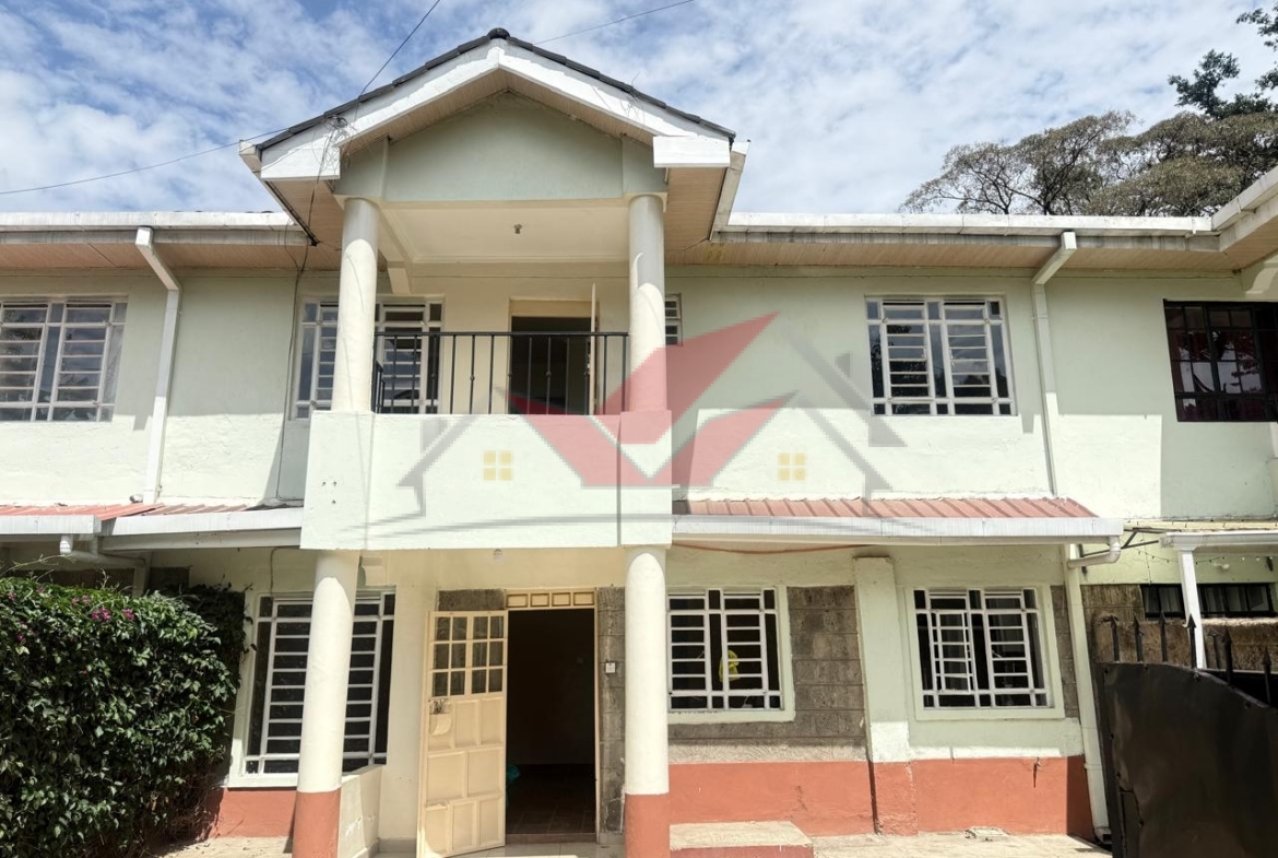 4-Bedroom Townhouse for Rent in Karen, Nairobi | Gated Community Front View