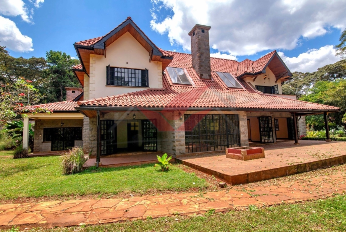 Luxury 6-Bedroom House for Rent in Karen | 1-Acre Garden | Tree Lane, Nairobi