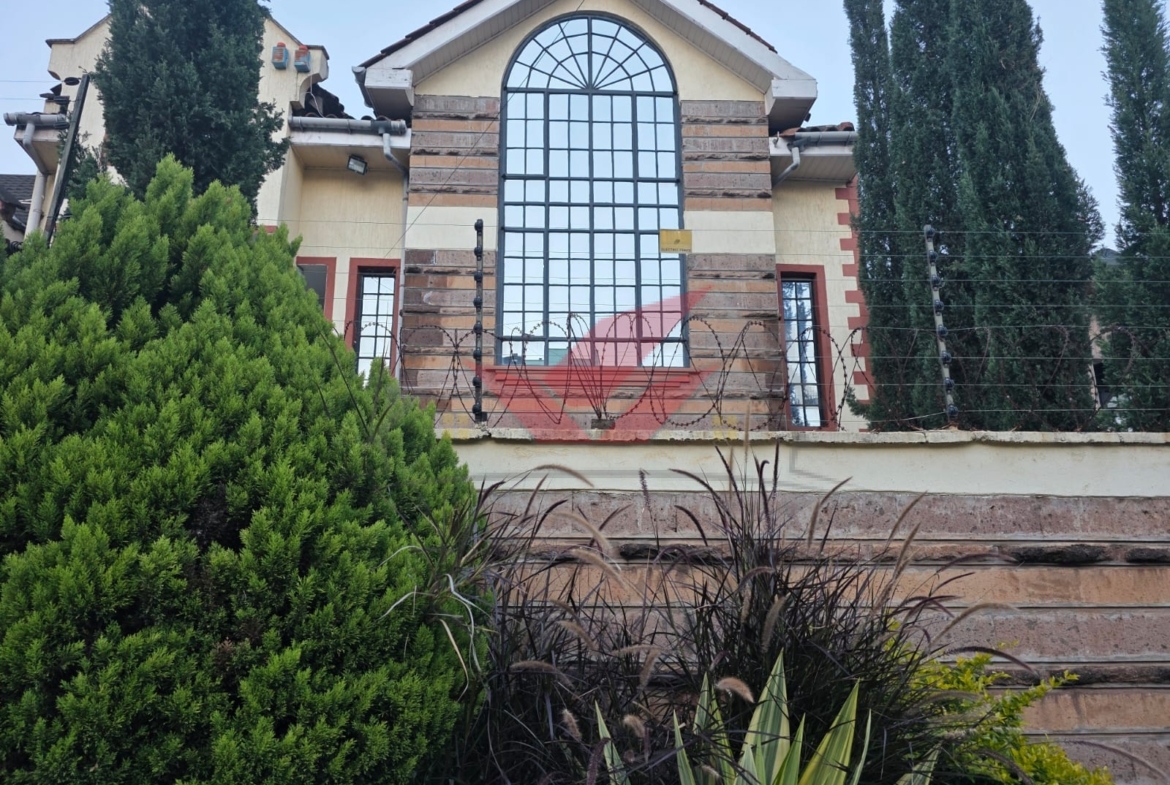 Modern 6 bedroom maisonette for sale in Langata Nairobi near Wilson Airport and Bomas of Kenya.