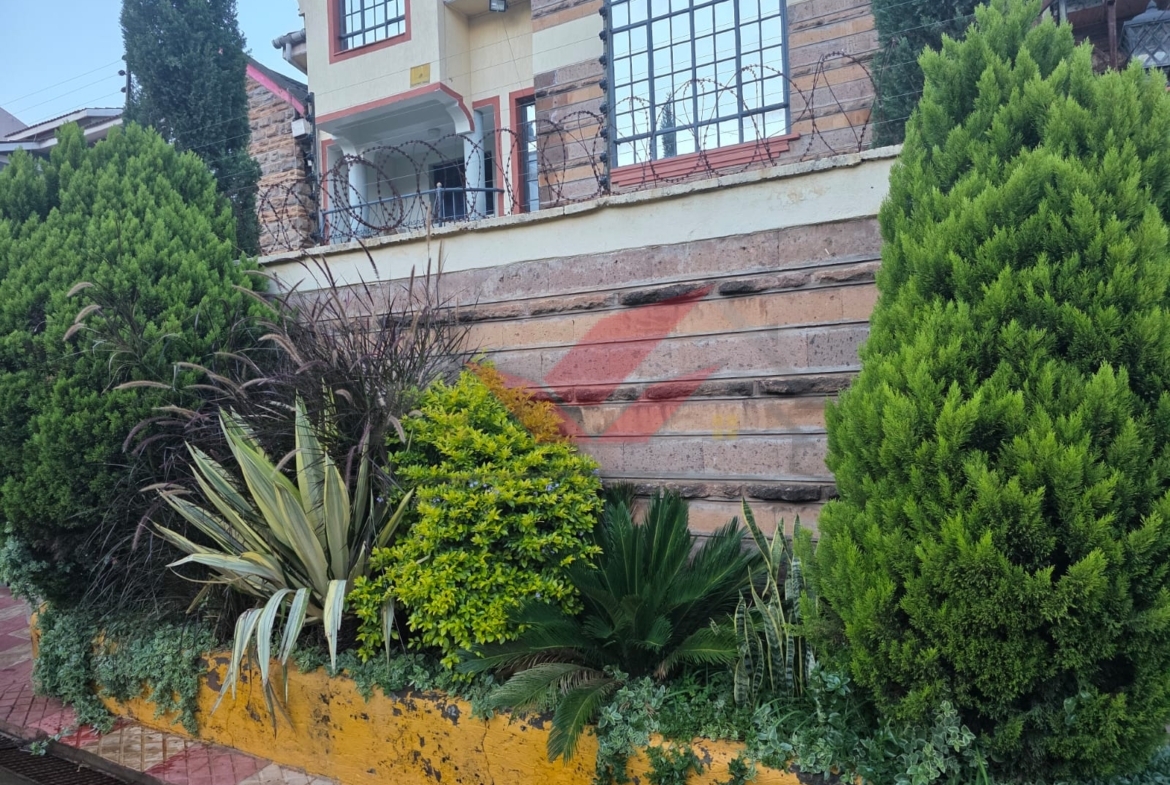 Modern 6 bedroom maisonette for sale in Langata Nairobi near Wilson Airport and Bomas of Kenya.
