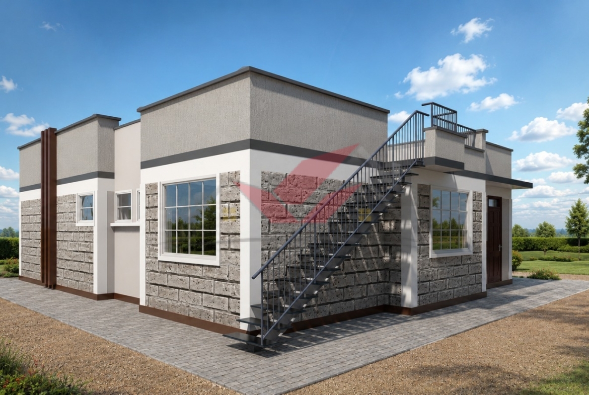 Modern 3-Bedroom Flat-Roof houses for Sale in Kimalat, Kitengela