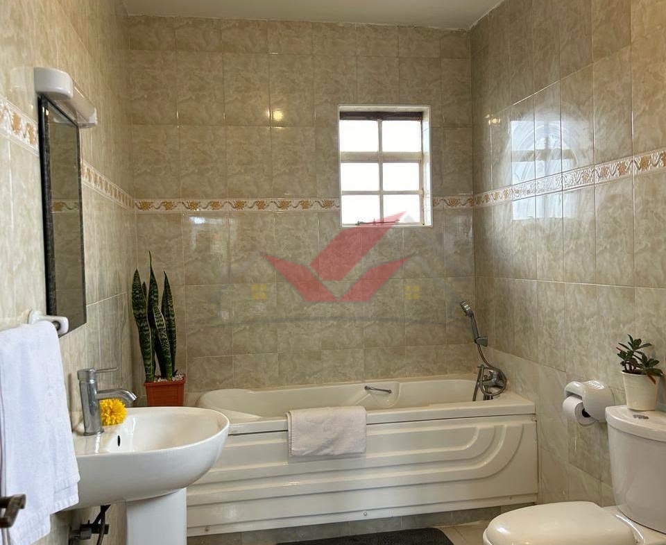 Discover luxury living in this fully furnished 4-bedroom townhouse for rent along Kiambu Road, Runda. All-ensuite, DSQ, Wi-Fi, and cleaning included for KSh 300K.