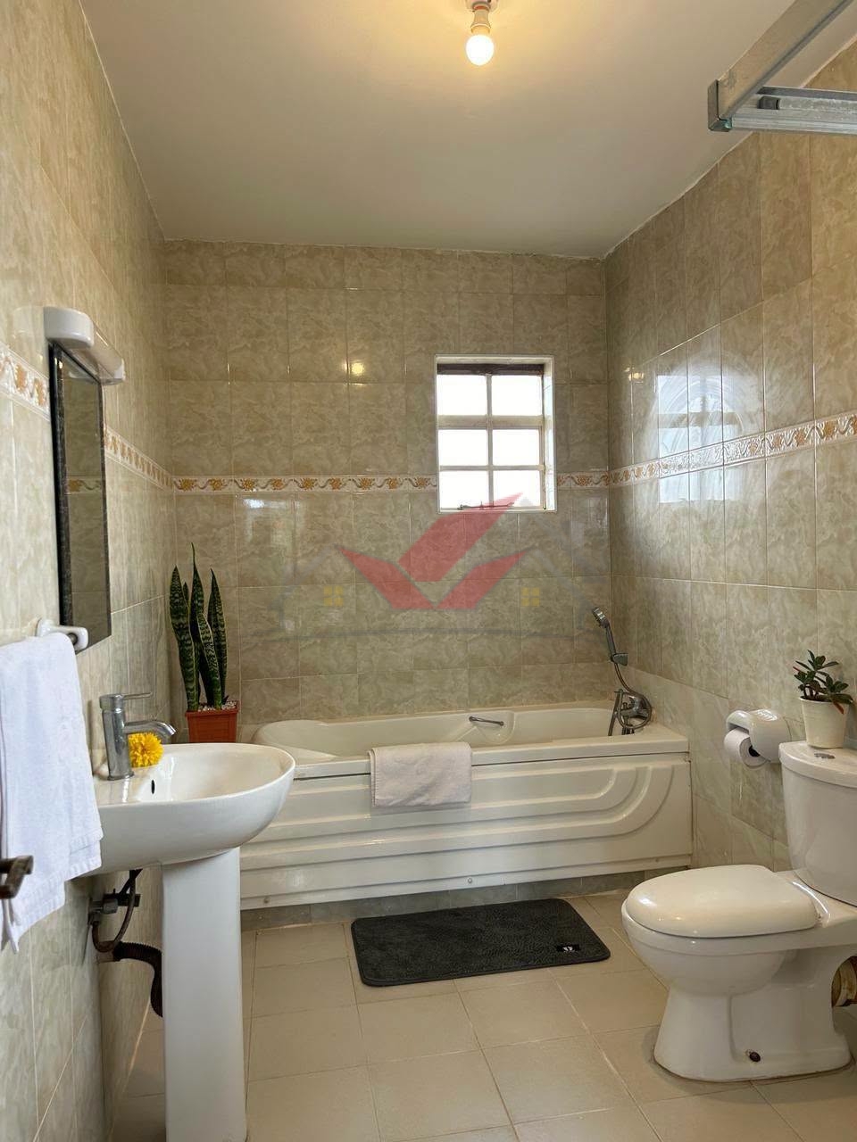 Discover luxury living in this fully furnished 4-bedroom townhouse for rent along Kiambu Road, Runda. All-ensuite, DSQ, Wi-Fi, and cleaning included for KSh 300K.