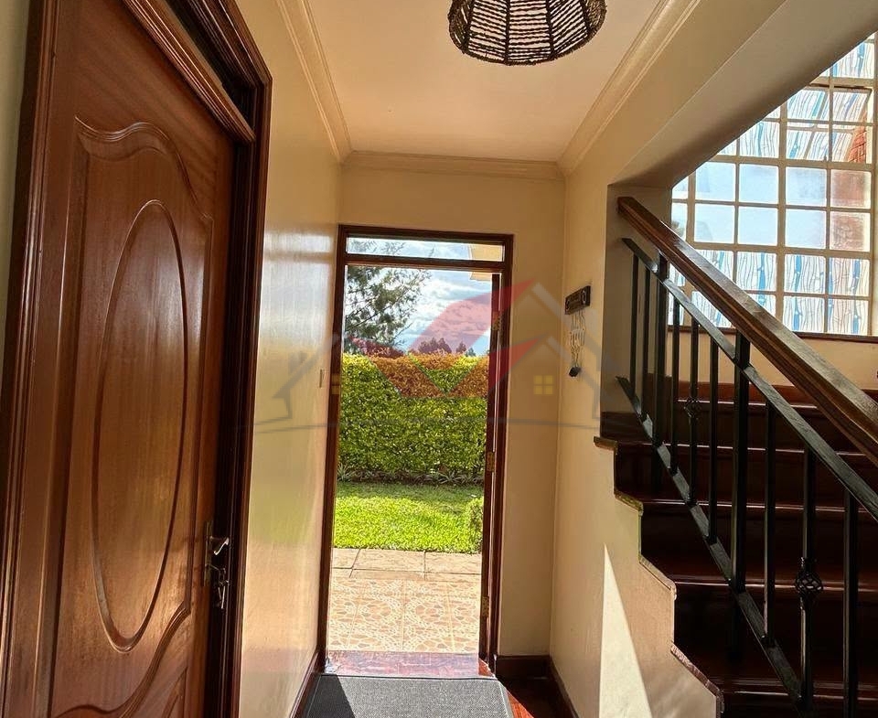 Discover luxury living in this fully furnished 4-bedroom townhouse for rent along Kiambu Road, Runda. All-ensuite, DSQ, Wi-Fi, and cleaning included for KSh 300K.