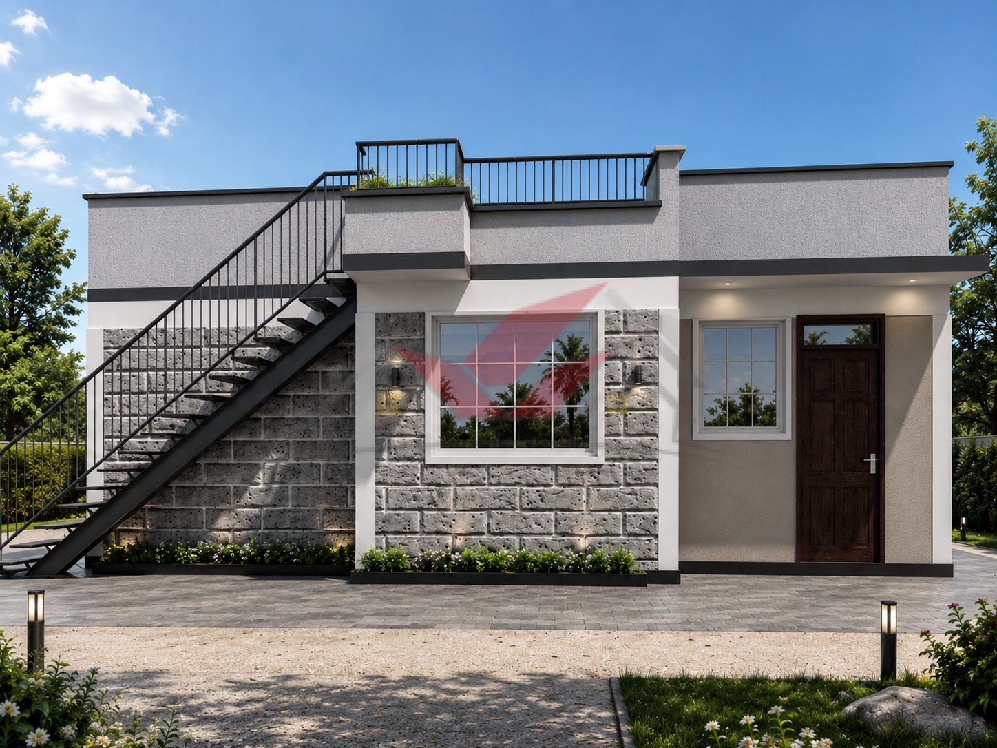 Modern 3-Bedroom Flat-Roof houses for Sale in Kimalat, Kitengela