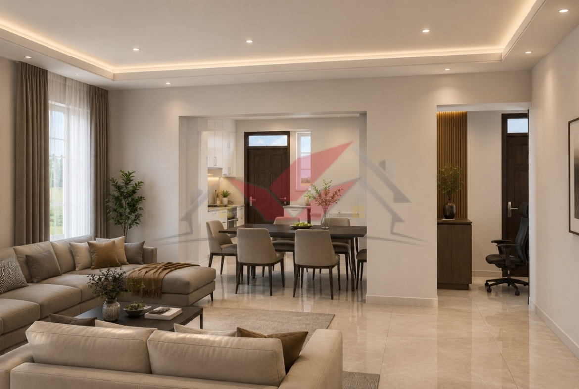 Modern 3-Bedroom Flat-Roof houses for Sale in Kimalat, Kitengela