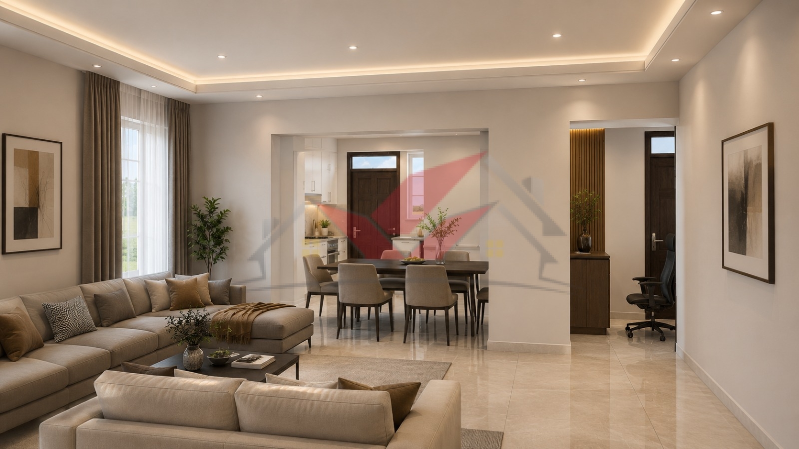 Modern 3-Bedroom Flat-Roof houses for Sale in Kimalat, Kitengela